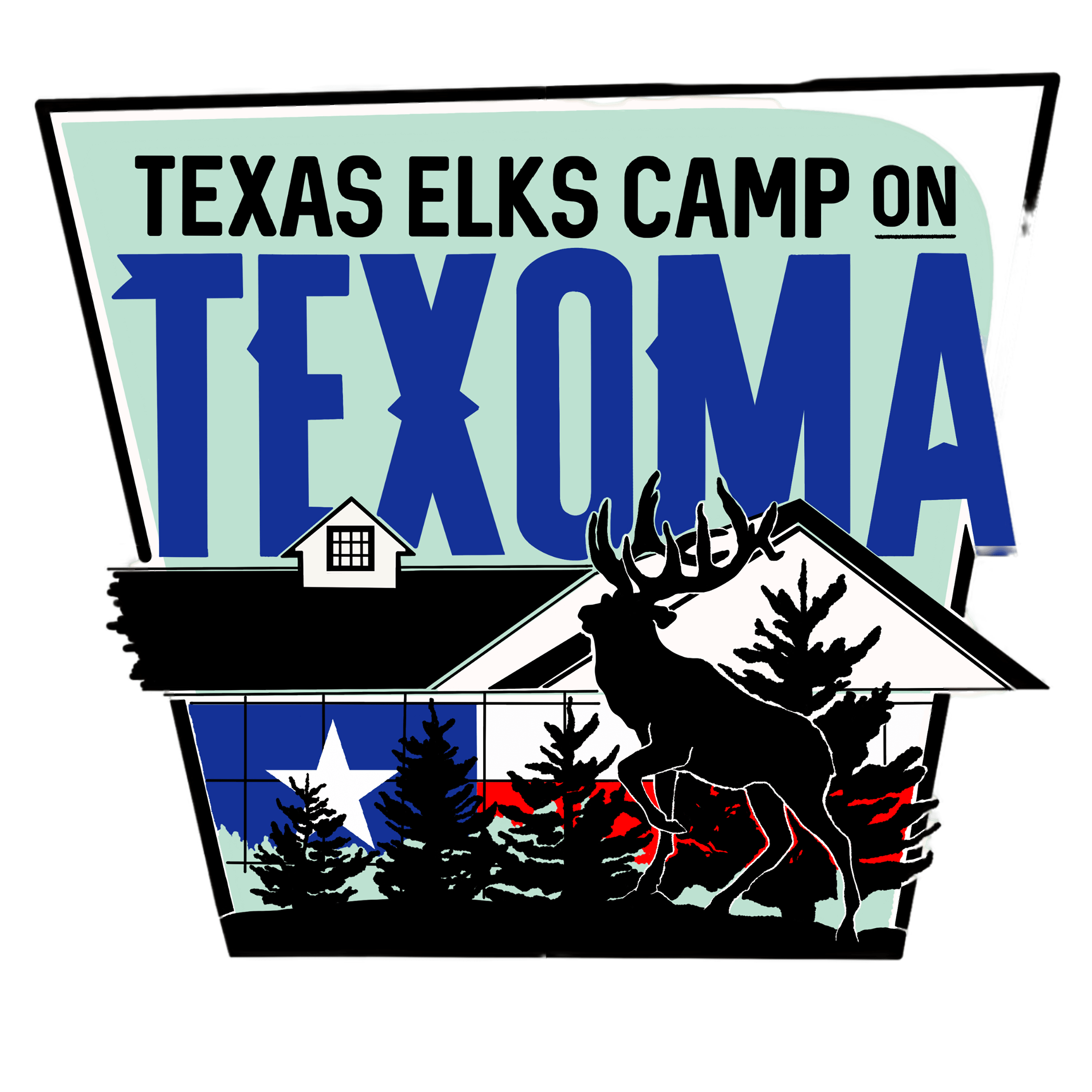 Elks Camp on Lake Texoma Logo